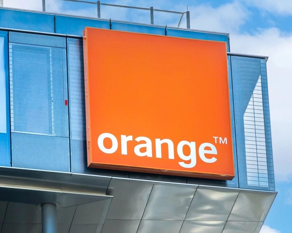 Sign of Orange Group.